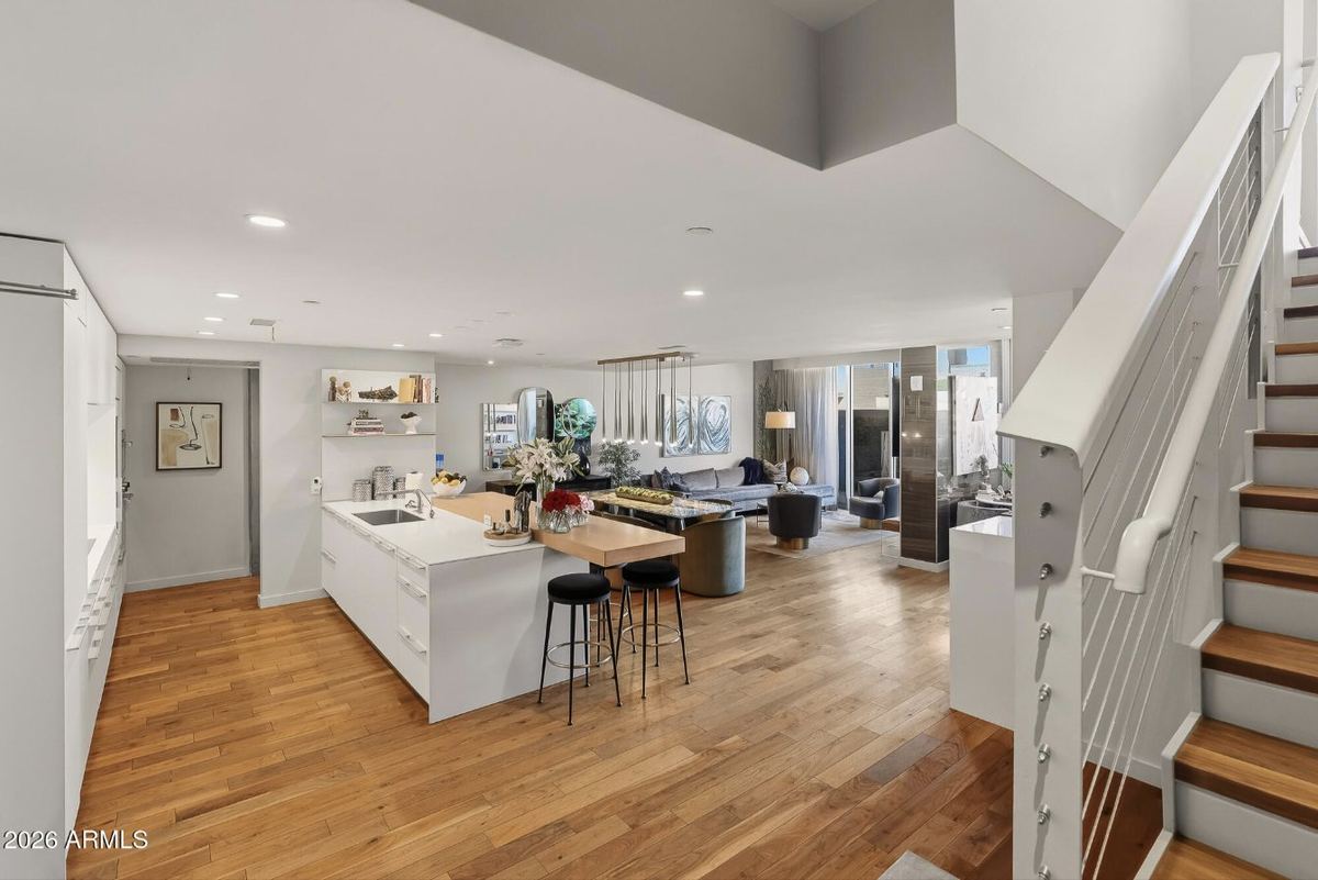 Open-concept main level